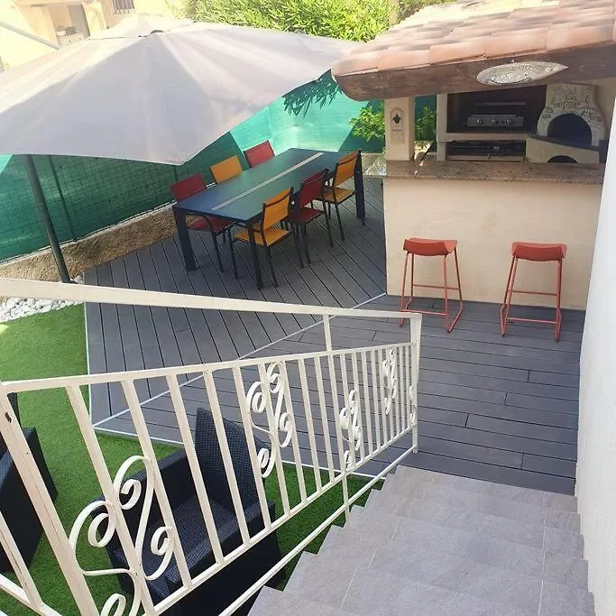 Joli Haut De Villa 3 Chambres Climatise Avec Jacuzzi Marignane Holiday home
